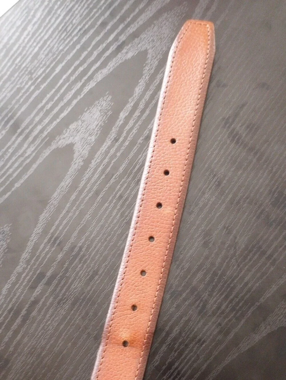 Goodfellow & Co Tan Brown Genuine Leather Belt with Silvertone Buckle